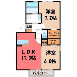 ラピタの物件間取画像